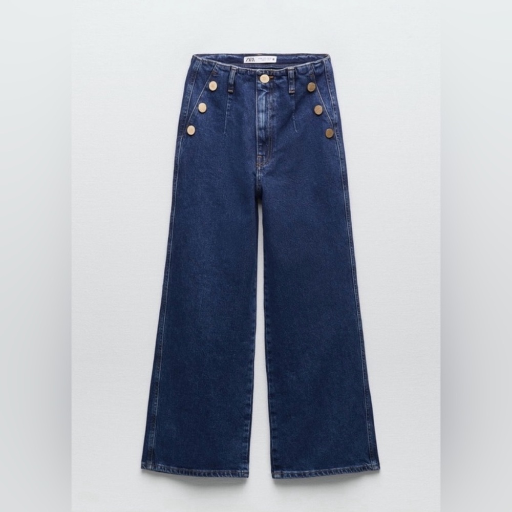 Zara Wide Leg Cropped